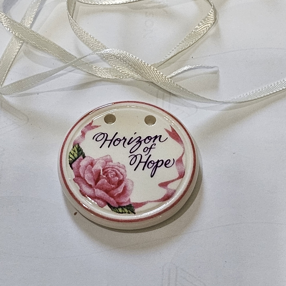 Longaberger Horizon of Hope Basket Tie-On #33677